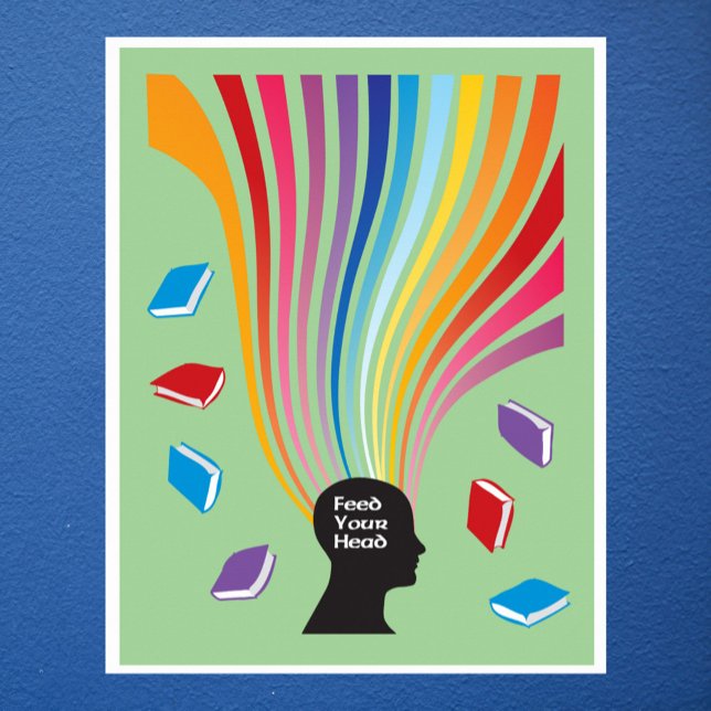 Affiches Alimentez Vos Livres En Tête (Créateur téléchargé)