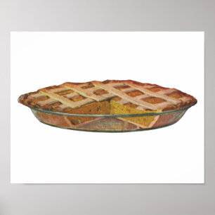 Affiches Aliments vintages, Dessert, Thanksgiving Citrouill