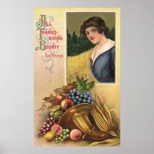 Affiches All Thanksgiving Bounty Be Thine