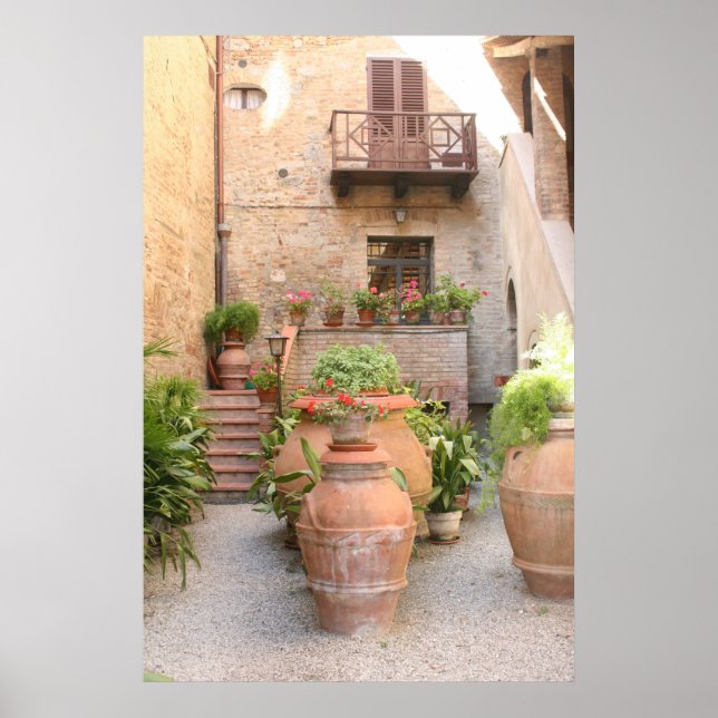 Affiches Allée toscane (Devant)