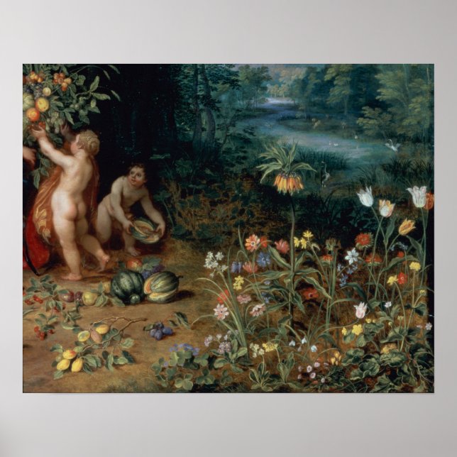 Affiches Allégation d'abondance, détail (Devant)