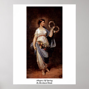 Affiches Allégation Du Printemps Par Bernhard Rode