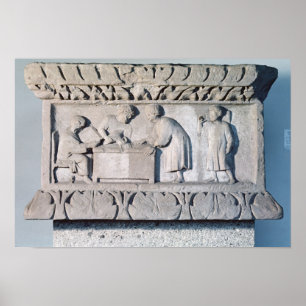 Affiches Allégement représentant une scène de perception fi