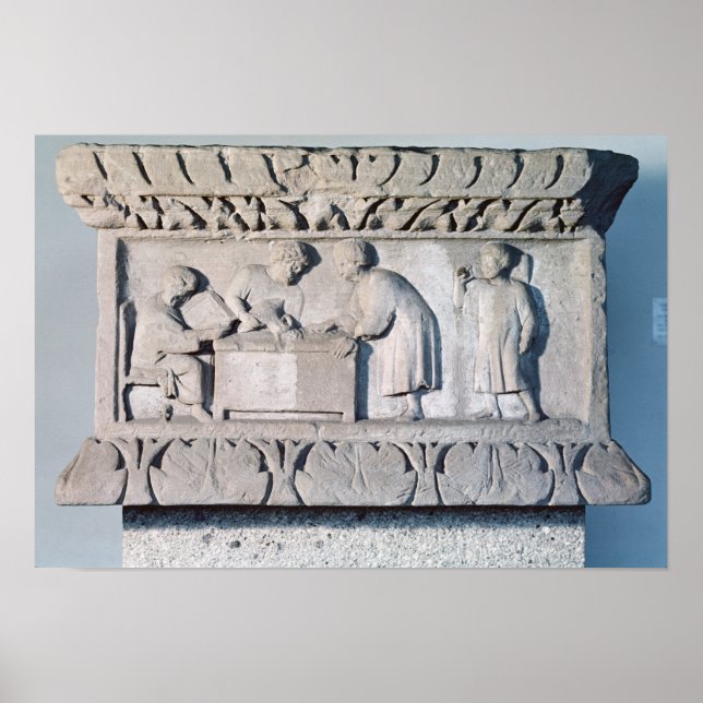 Affiches Allégement représentant une scène de perception fi (Devant)