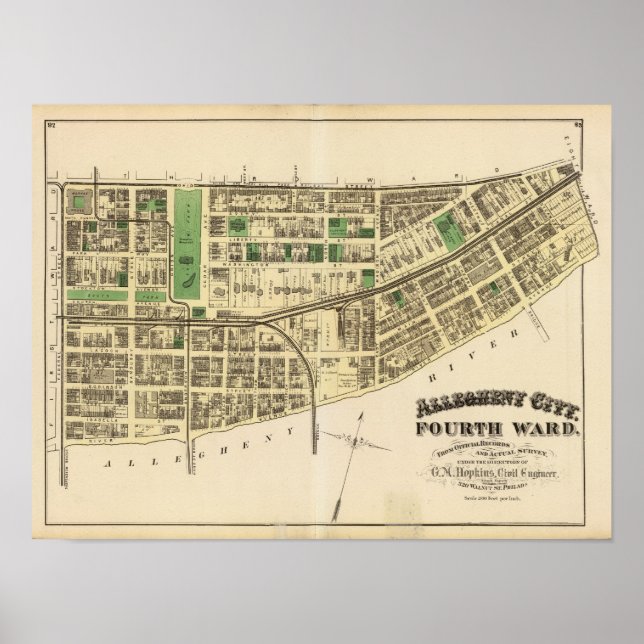 Affiches Allegheny, section 4 (Devant)