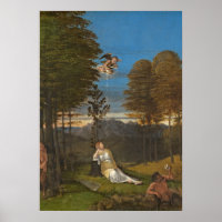 Allégorie de la chasteté, ch. 1505 (huile sur pann