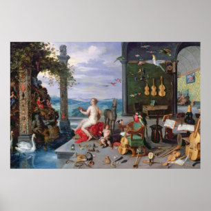 Affiches Allégorie de la musique