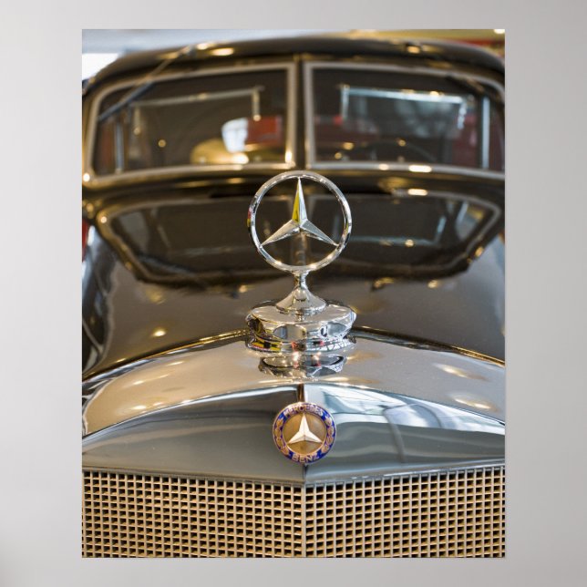 Affiches Allemagne, Bade-Wurtemberg, Stuttgart. Mercedes (Devant)