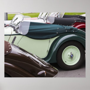 Affiches Allemagne, Bayern-Bavière, Munich. BMW Welt Car 4