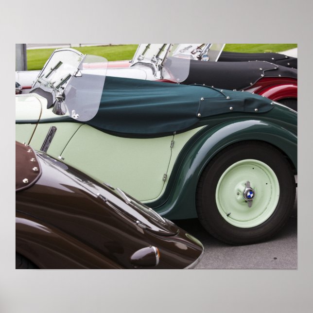 Affiches Allemagne, Bayern-Bavière, Munich. BMW Welt Car 4 (Devant)