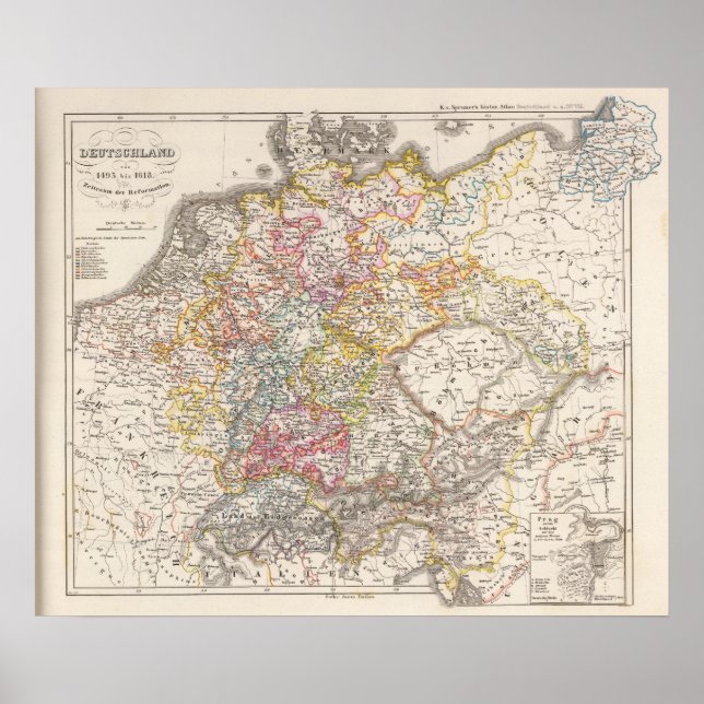 Affiches Allemagne de 1495 à 1618 (Devant)
