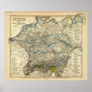 Affiches Allemagne Pays-Bas Belgique