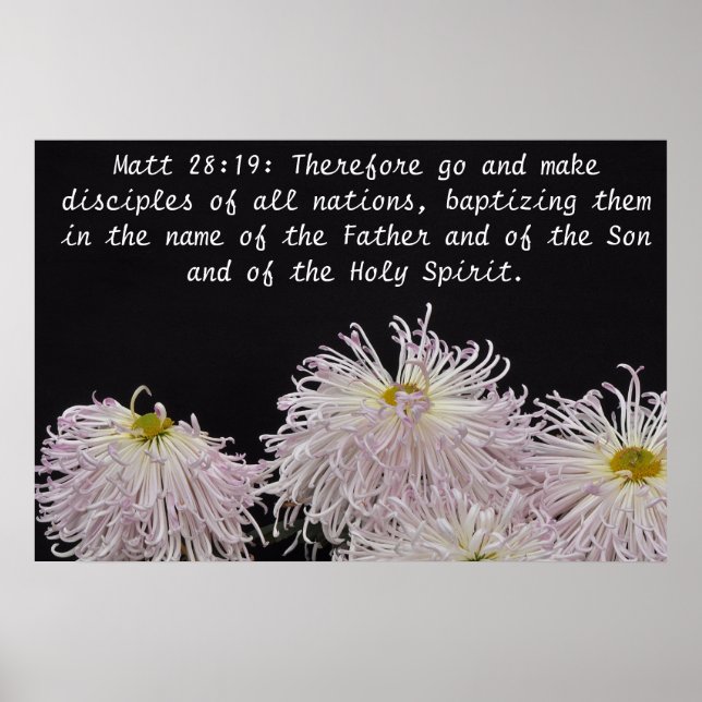 Affiches Allez donc faire des disciples (Devant)