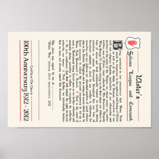 Affiches Alliance Ulster