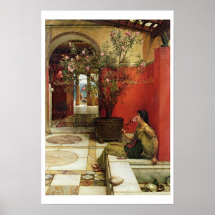 Affiches Alma-Tadema   An Oleander, 1882