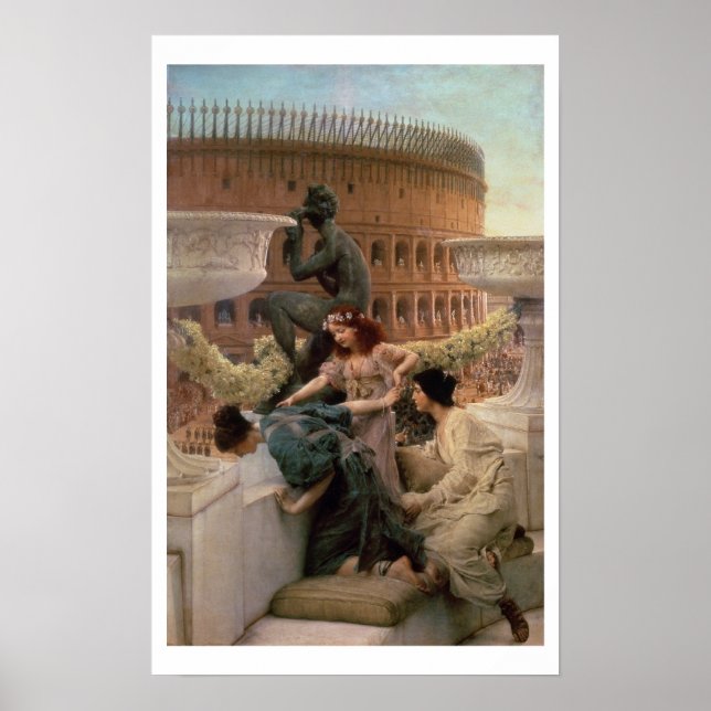 Affiches Alma Tadema | Coliseum 1896 (Devant)