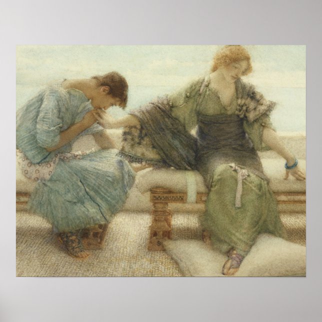 Affiches Alma-Tadema | Ne plus me demander, 1886 (Devant)