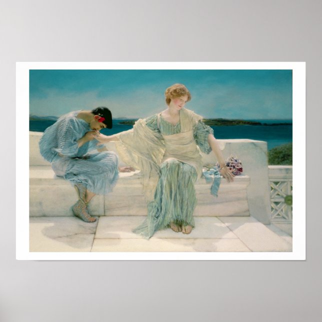 Affiches Alma-Tadema | Ne plus me demander, 1906 (Devant)