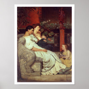 Affiches Alma-Tadema une famille romaine, 1867