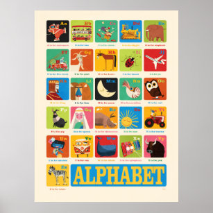 Affiches Alphabet