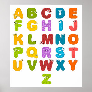 Affiches Alphabet pour enfants