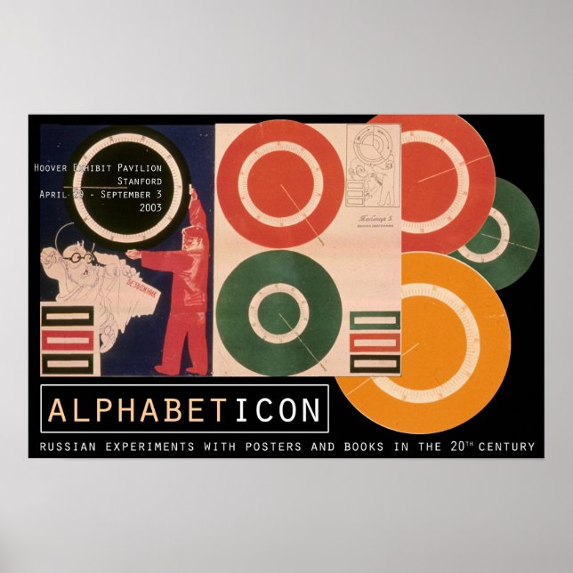 Affiches Alphabétique III (Devant)