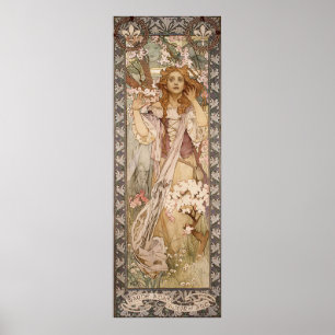 Affiches Alphons Mucha Surprise Dans La Forêt