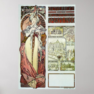 Affiches Alphonse Mucha. 1900
