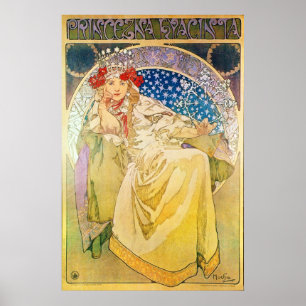 Affiches Alphonse Mucha déesse