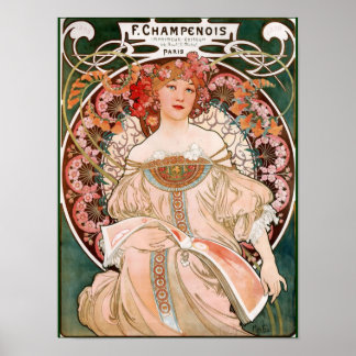 Affiches Alphonse Mucha F. Champenois
