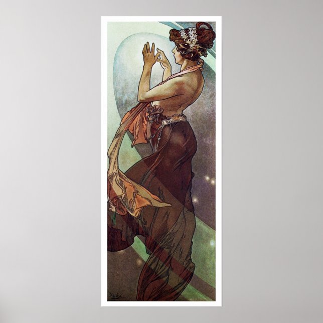 Affiches Alphonse Mucha. L 'Etoile Polaire/Pole Star, 1902 (Devant)