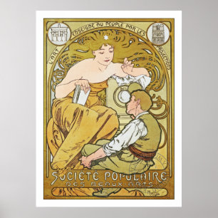 Affiches Alphonse Mucha - Société Populaire des Beaux-Arts