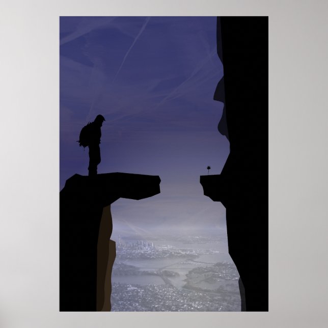 Affiches Alpiniste (Devant)