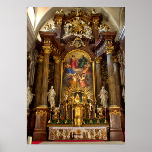 Affiches Altar Alserkirche Vienne Autriche