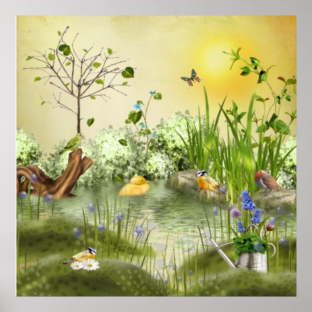 Affiches am Teich (Devant)