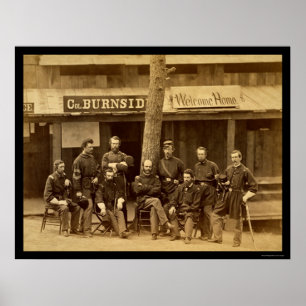 Affiches Ambrose Everett Burnside avec RI offre 1861