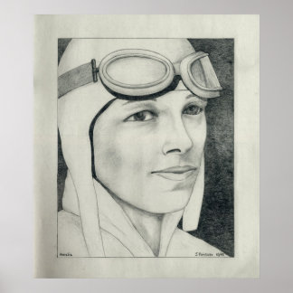 Affiches Amelia Earhart