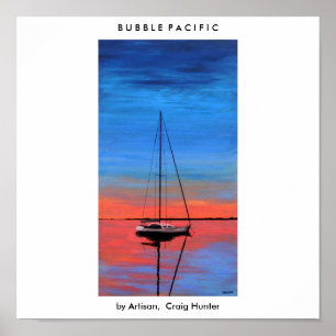 Affiches Aménagement au coucher du soleil