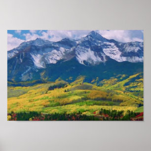 Affiches America Tree Line Parc national olympique