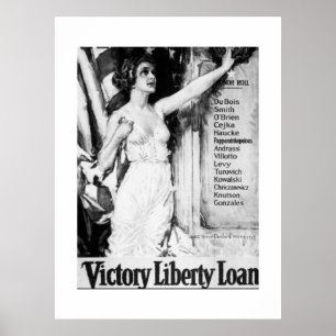 Affiches Américains unis ! Emprunt de la victoire et de la