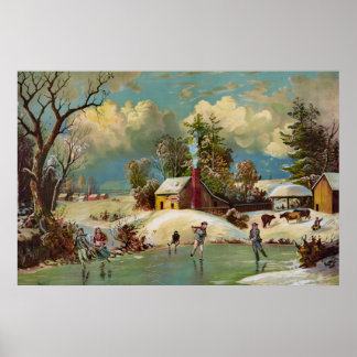 Affiches American Winter Life