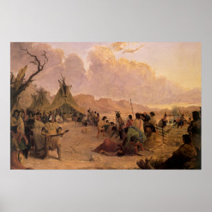 Affiches Amérindienne vintage, Medicine Dance par Eastman