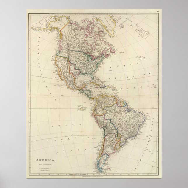 Affiches Amérique 8 (Devant)