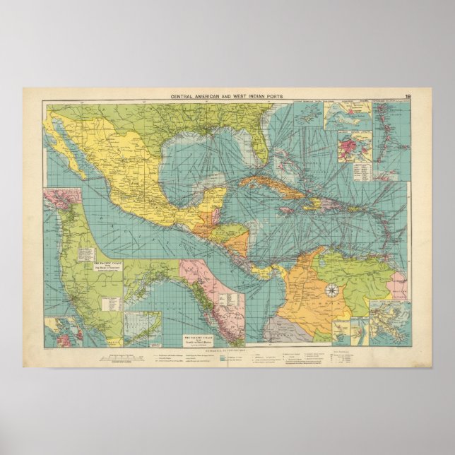 Affiches Amérique centrale 2 (Devant)