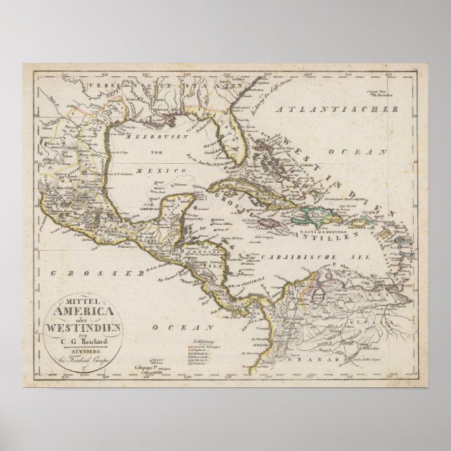 Affiches Amérique centrale 9 (Devant)