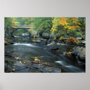 Affiches Amérique du Nord, États-Unis, NH, Le pont à Packer