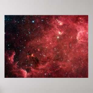 Affiches Amérique du Nord Nebula Infrarouge
