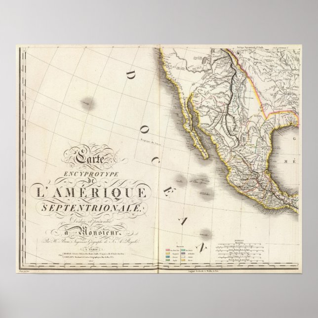 Affiches Amérique du Nord Sud (Devant)
