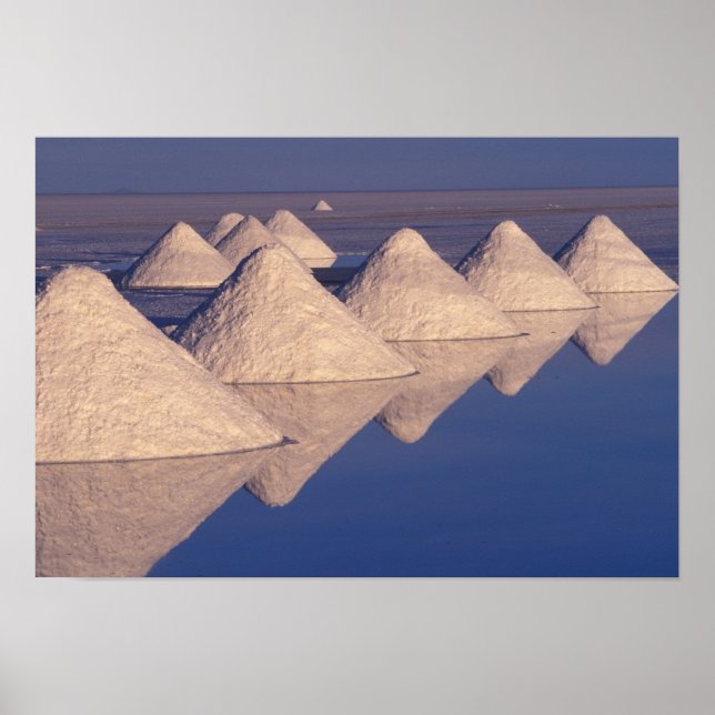 Affiches Amérique du Sud, Bolivie. Salar de Uyuni (Devant)
