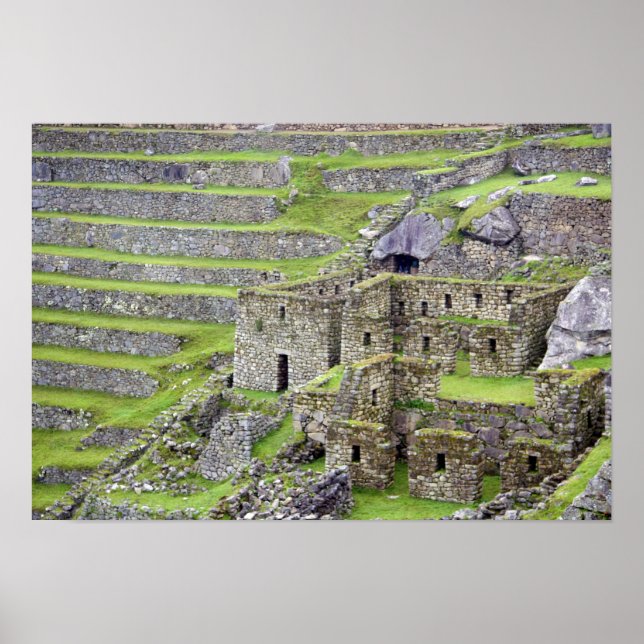 Affiches Amériques, Pérou, Machu PIcchu. L'ancien 2 (Devant)